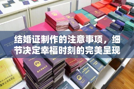浑源结婚证制作的注意事项，细节决定幸福时刻的完美呈现